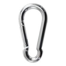 Mosquetón de acero 9 x 90 mm  DISCOVER