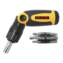 Destornillador 14 en 1 ratchet puntas pala-estre-torx  DISCOVER