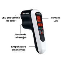 Detector de fugas termicas 9 V BLACK & DECKER TLD100