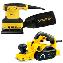 Lijadora Orbital + Cepillo 3.1/4" STANLEY