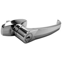 Chapa manija niquel, para puerta mueble metalico  DISCOVER