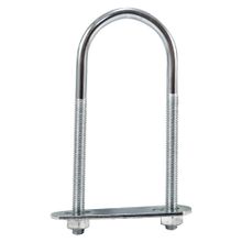 Abrazadera galvanizada para tubo 1/4 x 1.3/8x 4"  DISCOVER