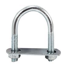 Abrazadera galvanizada para tubo 5/16 x 1.3/8x 2.1/2"  DISCOVER