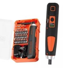 Atornillador 4V push & GO + 27 Accesorios B&D