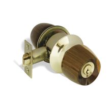 Cerradura de bola madera Bandywine alcoba YALE