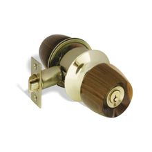 Cerradura de bola madera Brandywine US3 Baño YALE