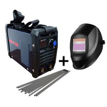 Inversor 10-130A MMA + Careta + 1Kg soldaura 6013 DISCOVER