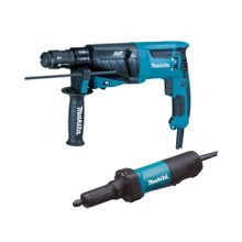Combo Rotomartillo 3 modos 2.4 J + Moto tool 1/4" 400W MAKITA