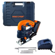 Sierra Caladora 20V 1 Batería 2Ah estuche DISCOVER