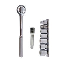 Copas con Ratchet-Ext Jgo 10 Pz 3/8" 3/8a3/4 STANLEY 86-219