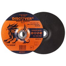 Disco desbaste metal 7" T27 DISCOVER 1/4"