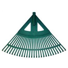 Escoba Jardin plástica trabajo pesado 27 uñas 20"  DISCOVER