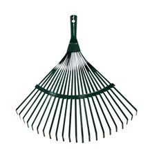 Escoba Jardin metálica Verde DISCOVER 22 uñas 16"