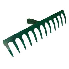 Rastrillo pintado, para Jardin 12 dientes 30 cms  DISCOVER