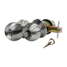 Cerradura pomo baño satín DISCOVER