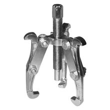 Extractores de polea cromo plateado, 3 brazos 4"  DISCOVER