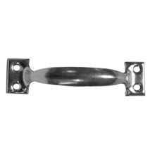 Tirador para puerta c/tornillos Galvanizado 4"  DISCOVER