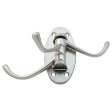 Gancho perchero tipo giratorio Satinado 3"  DISCOVER