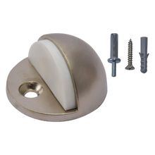 Tope puerta media luna satinado 1.3/4"  DISCOVER