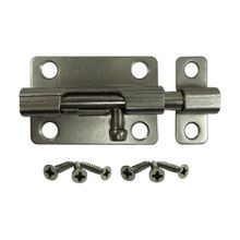 Pasador comun c/tornillos Satinado 4"  DISCOVER