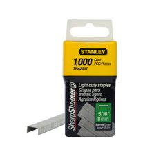 Grapa p/Uso Ligero 5/16"x1000 Und  STANLEY TRA205T