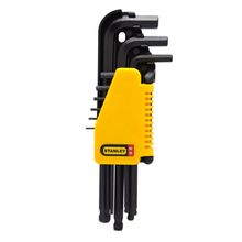 Llave Bristol Larga Jgo 9Pzs 1.5a10mm STANLEY 69-256