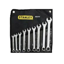 Llave mixta Jgo 9 pzs 8-17 mm STANLEY 86-974