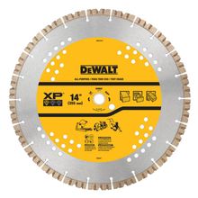 Disco diamantado segmentado concreto curado 14 DEWALT DW4741T