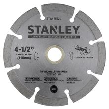 Disco diamantado segmentado 4.1/2"  STANLEY STA47452L