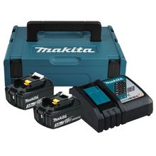 Kit cargador 18V + 2 Baterias MAKITA