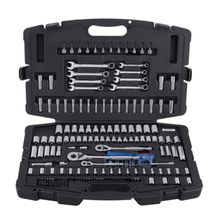 Copas con Ratchet Jgo 201 Pzs 1/4 3/8" mm-Pulg STANLEY 91-988