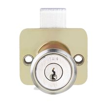 Chapa níquel para cajón 2044 corta YALE