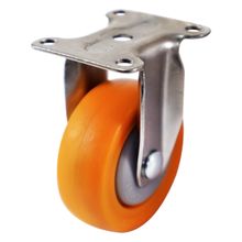 Rodachina fija Buje Naranja TPR 75 mm  DISCOVER