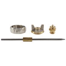 Jgo. 3 Pzs Boquilla, conectores, aguja p/Aerogr E-70G" E-70GJ