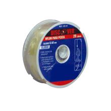 Nylon Transparente DISCOVER 20 Librs 100 mts 0.40 mm B 0.40