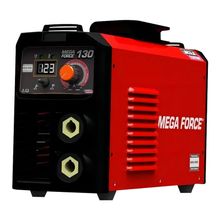 Soldador inversor 10-130A MMA/TIG 110/220V MEGAFORCE