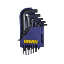 Llaves "L" Jgo 13p cortas en estuche plástico .050-3/8 IRWIN IW10752